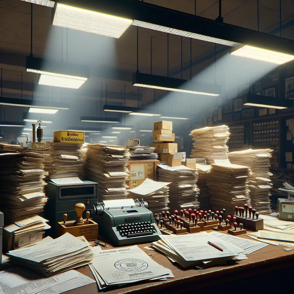 Berlin’s Civil Servant Loyalty Checks Yield Two Suspects, 8,000 New Stamps, and One Deeply Confused Fax Machine