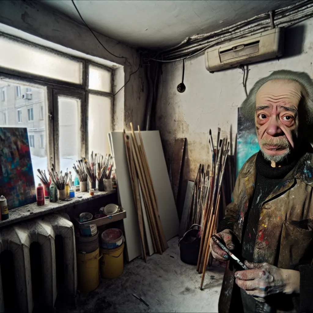 Retirement Plan, Berlin Edition: Sell One (1) Painting, Buy Half a Carton of Eggs