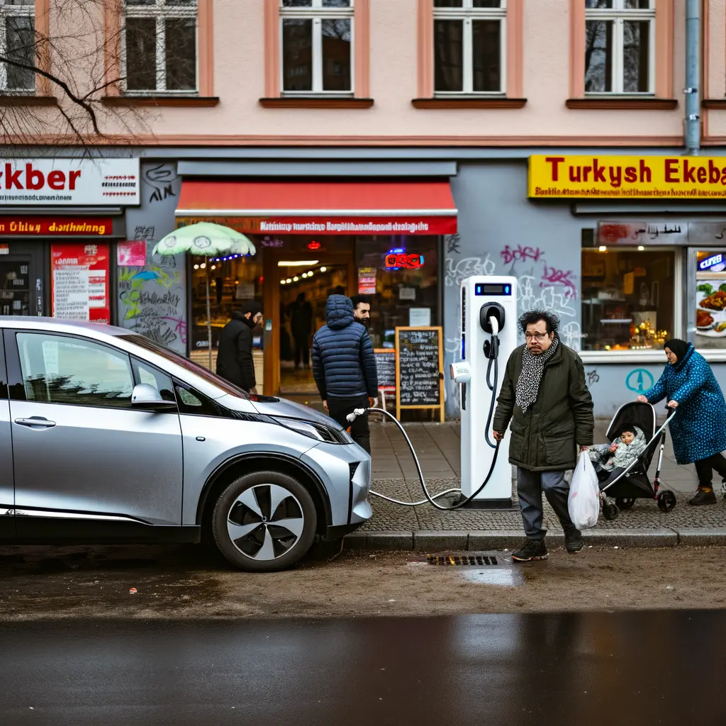 Who needs solvency when you’ve got a subsidy? Wedding’s residents test-drive the new E-car delusion
