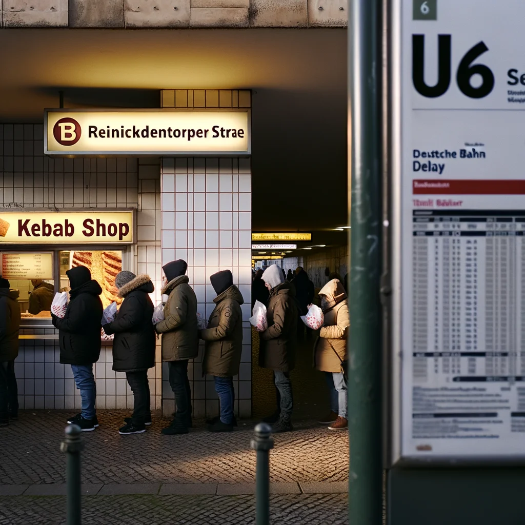 7-Minute Döner Line Triggers Transport Hotline Meltdown in Wedding