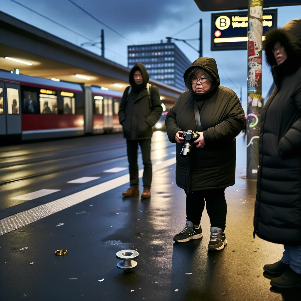“I Found the Key,” Says About Blank Photographer, Holding a Mysterious S-Bahn Bolt and Three MDMA Stickers