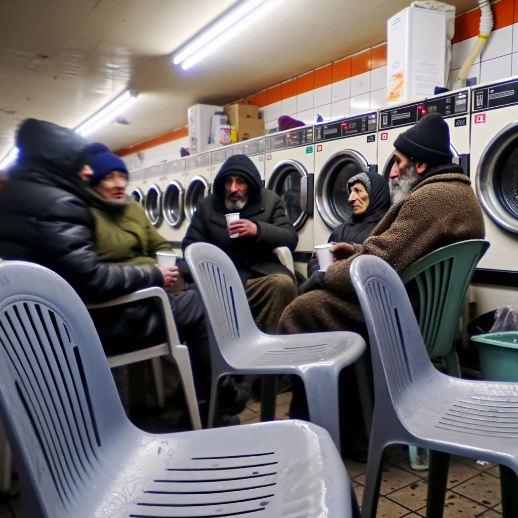 Since Tuesday, Wedding Has Been Running a “Transatlantic Security Summit” in a Laundromat, and Europe Still Has No Plan