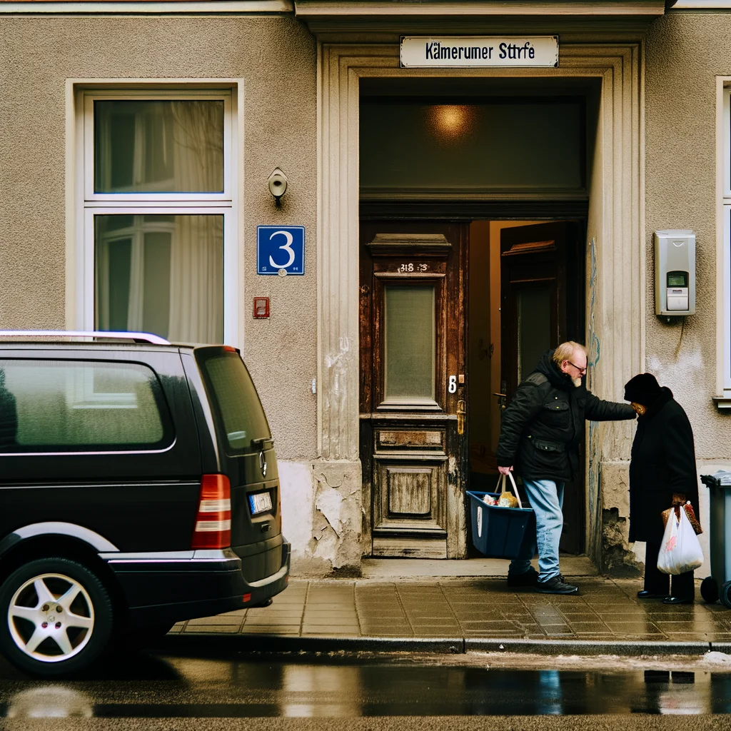 Kameruner Straße Stairwell Learns the Unthinkable: The Suspect New Neighbor Says Hello and Holds the Door