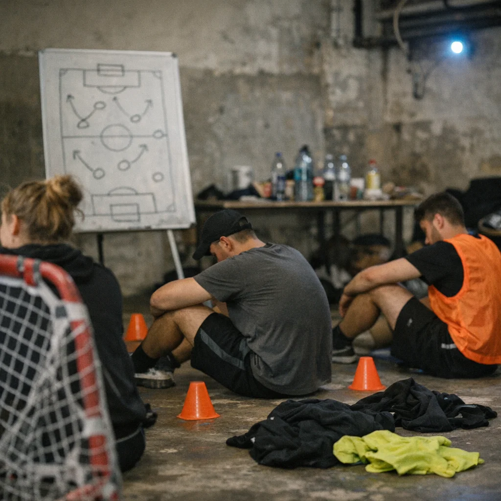 "Total Failures Up Front, Blackout in Back"—About Blank Turns Union’s Collapse Into a Ketamine-Fueled Defensive Clinic