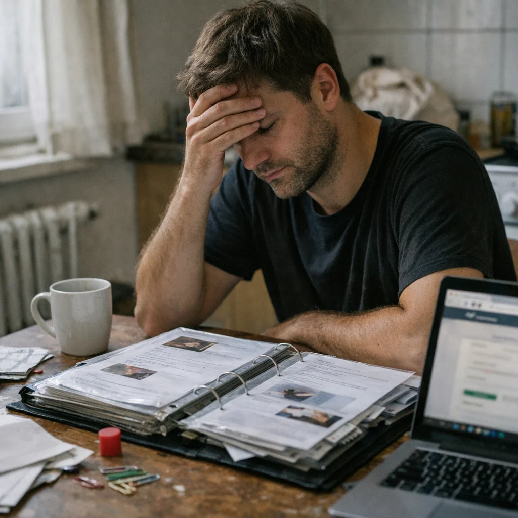 After 1,096 Days Without Registration, Wedding Man Curates a Scrapbook of Rejection Emails Like a Family Album