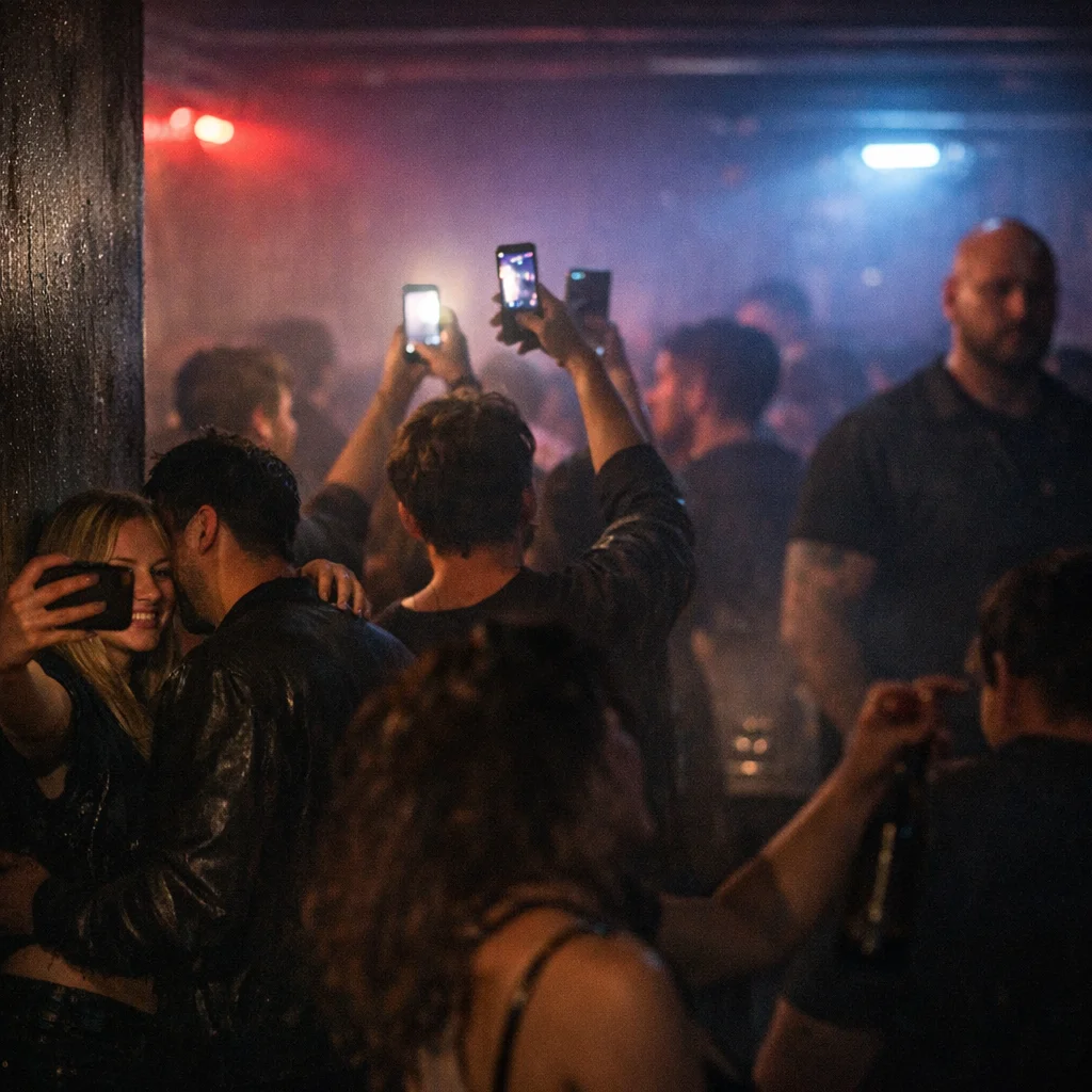 Selfies at 140 BPM: How Our Front Cameras Put Techno on Life Support