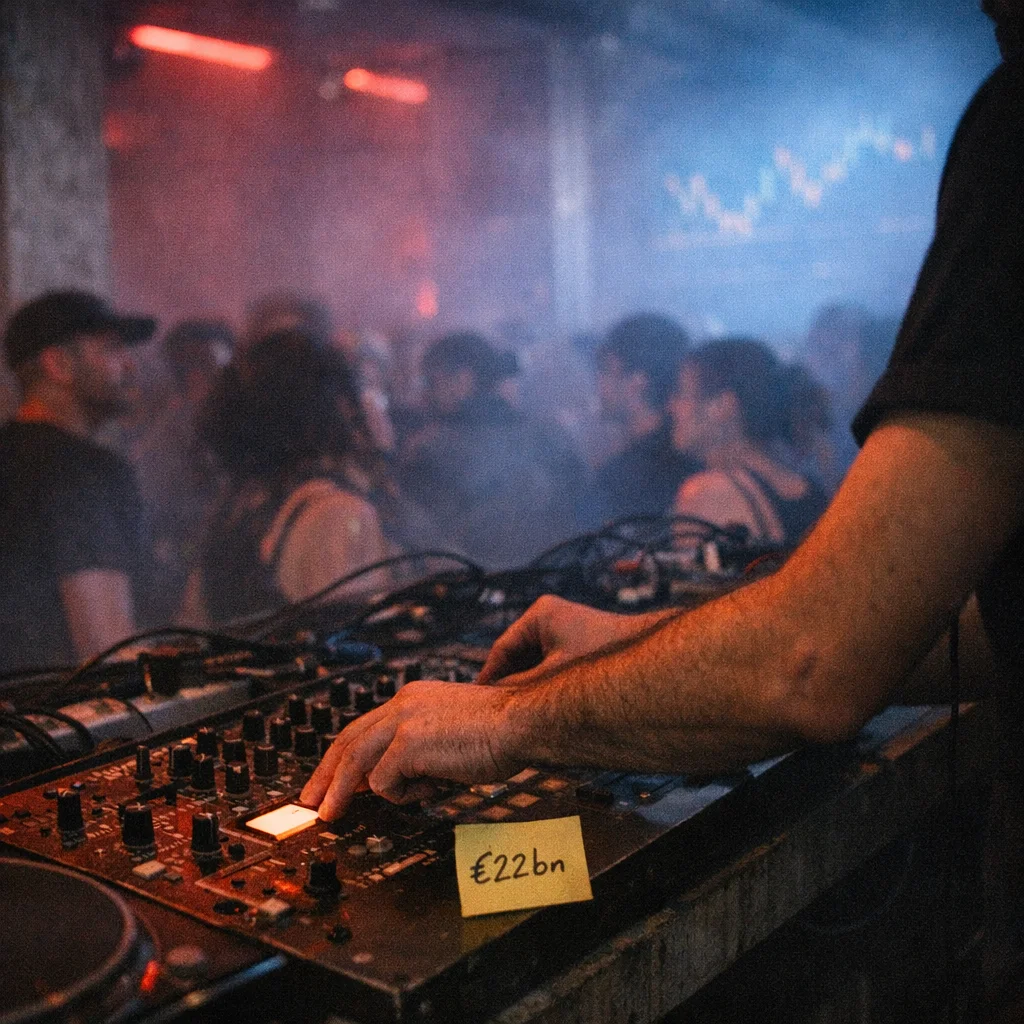 Tresor DJs Invoke Stellantis €22bn Write-Down to Justify Four-Hour Techno — Call It 'Mushroom Accounting'