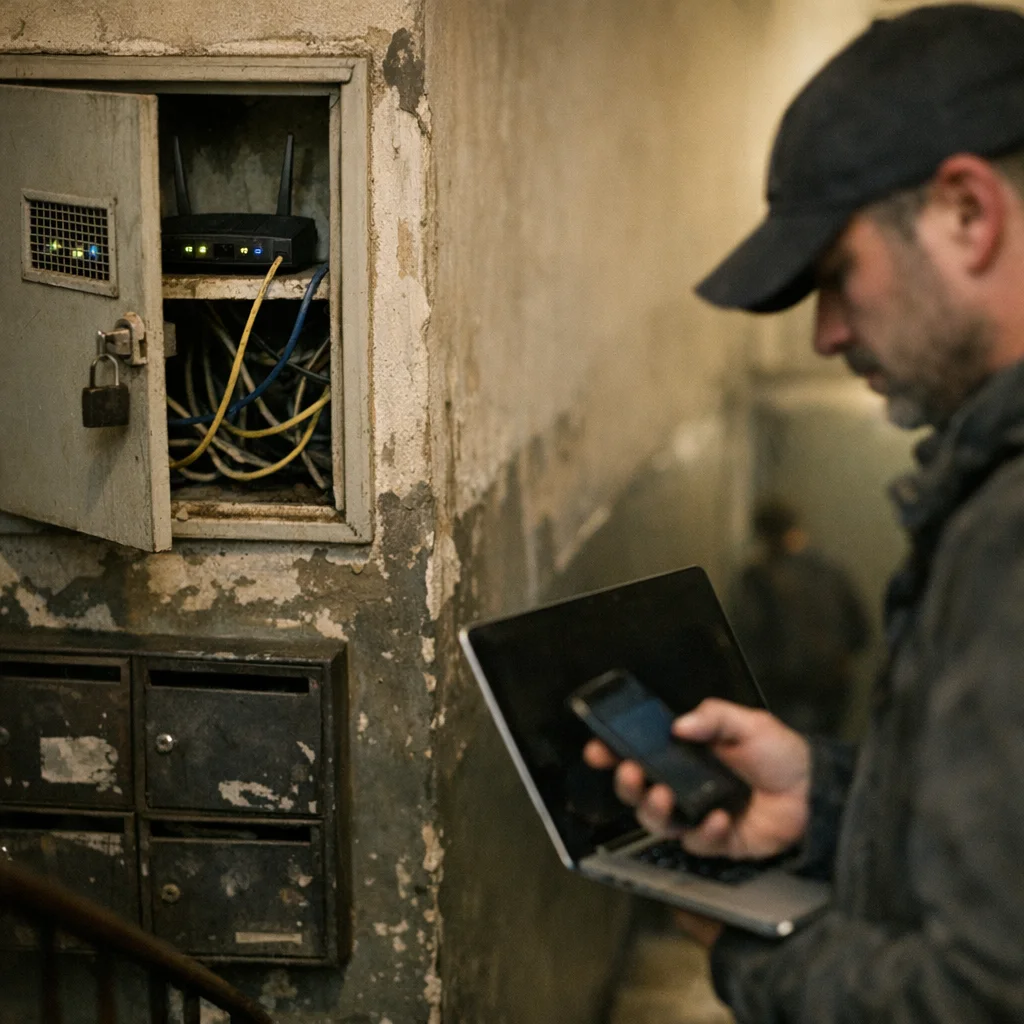 Wedding Discovers Geopolitics: One Billionaire Can Freeze a Front Line, So Your Landlord Tries It With Wi‑Fi