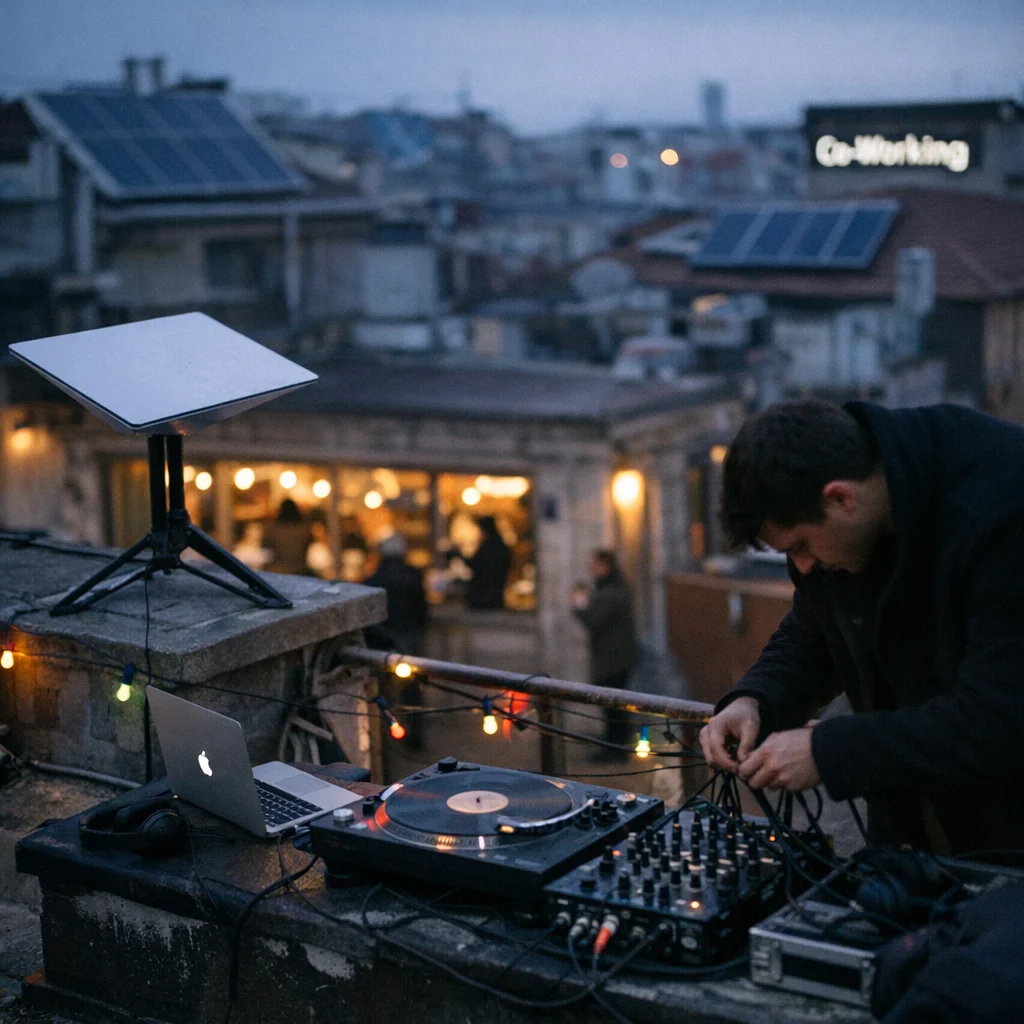 Techno Scene in Wedding Scrambles After Starlink Blockade Makes Livestreams Go Dark