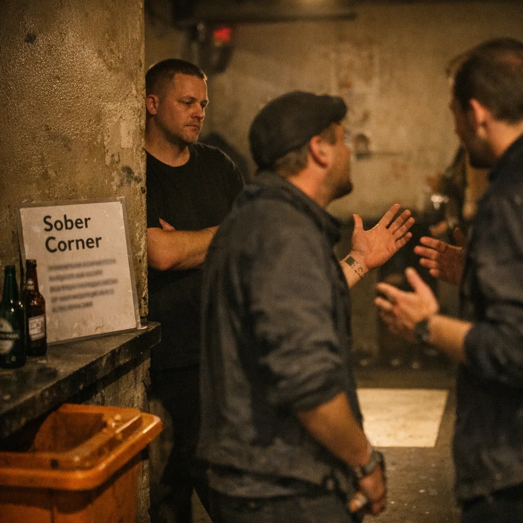 Berghain Reference Club on Osloer Straße Installs 'Sober Corner' — Patrons Spent the Night Not Finding It