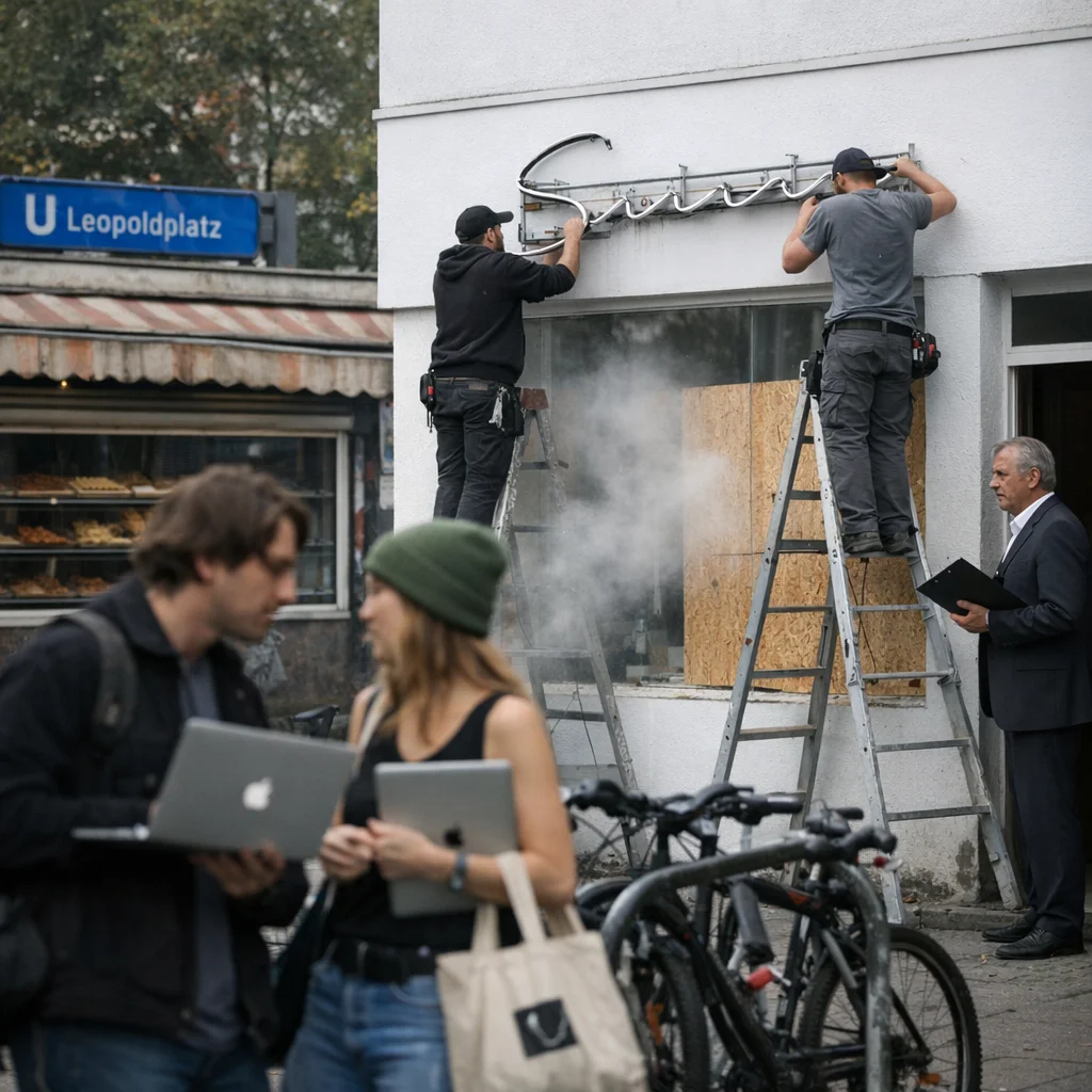 Leopoldplatz White‑Cube Closes Overnight, Reopens as Members‑Only Vape Boutique