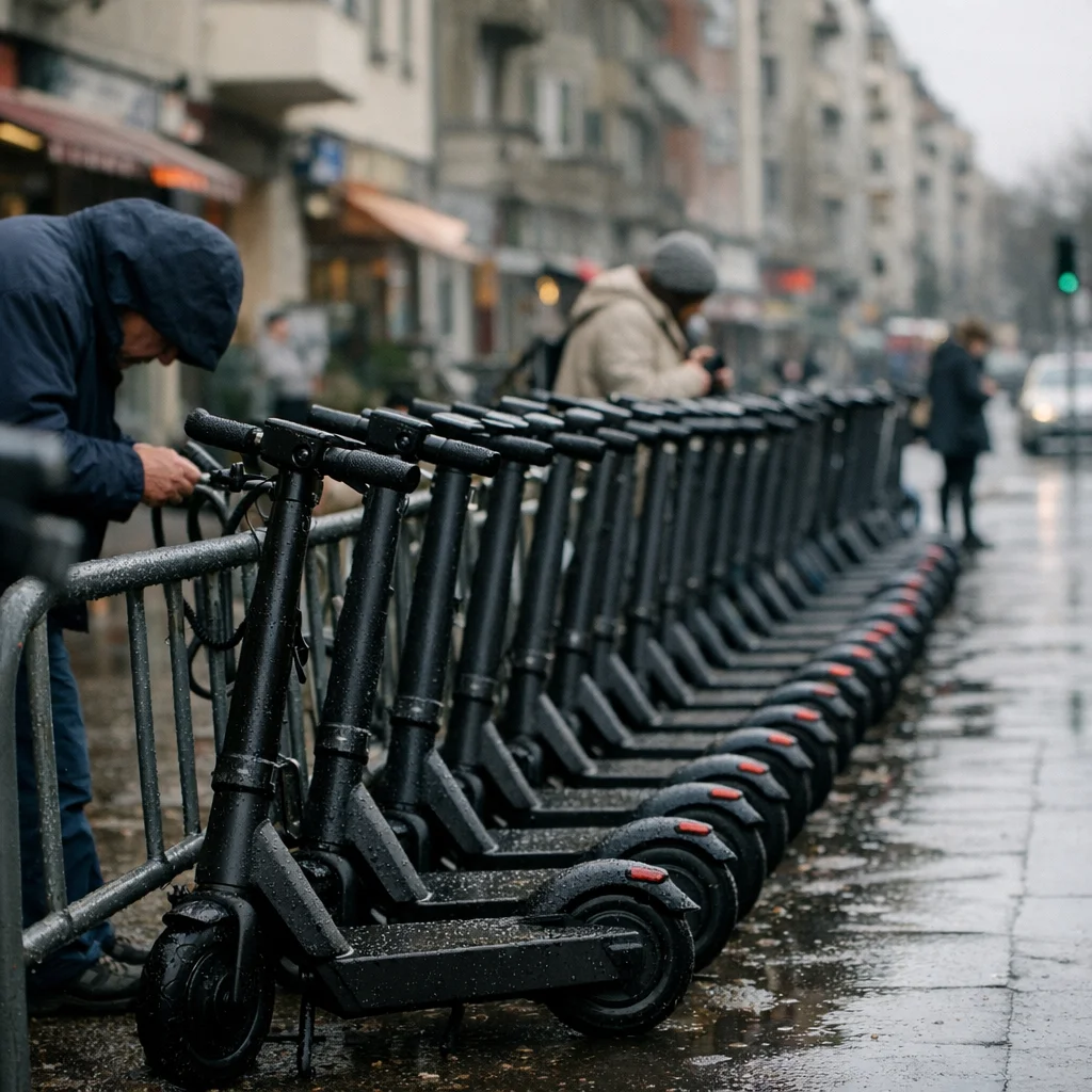 47 Bikes Vanish From Müllerstraße, Replaced With Identical Scooters Outside Tresor, Witnesses Report “Cocaine Logistics”