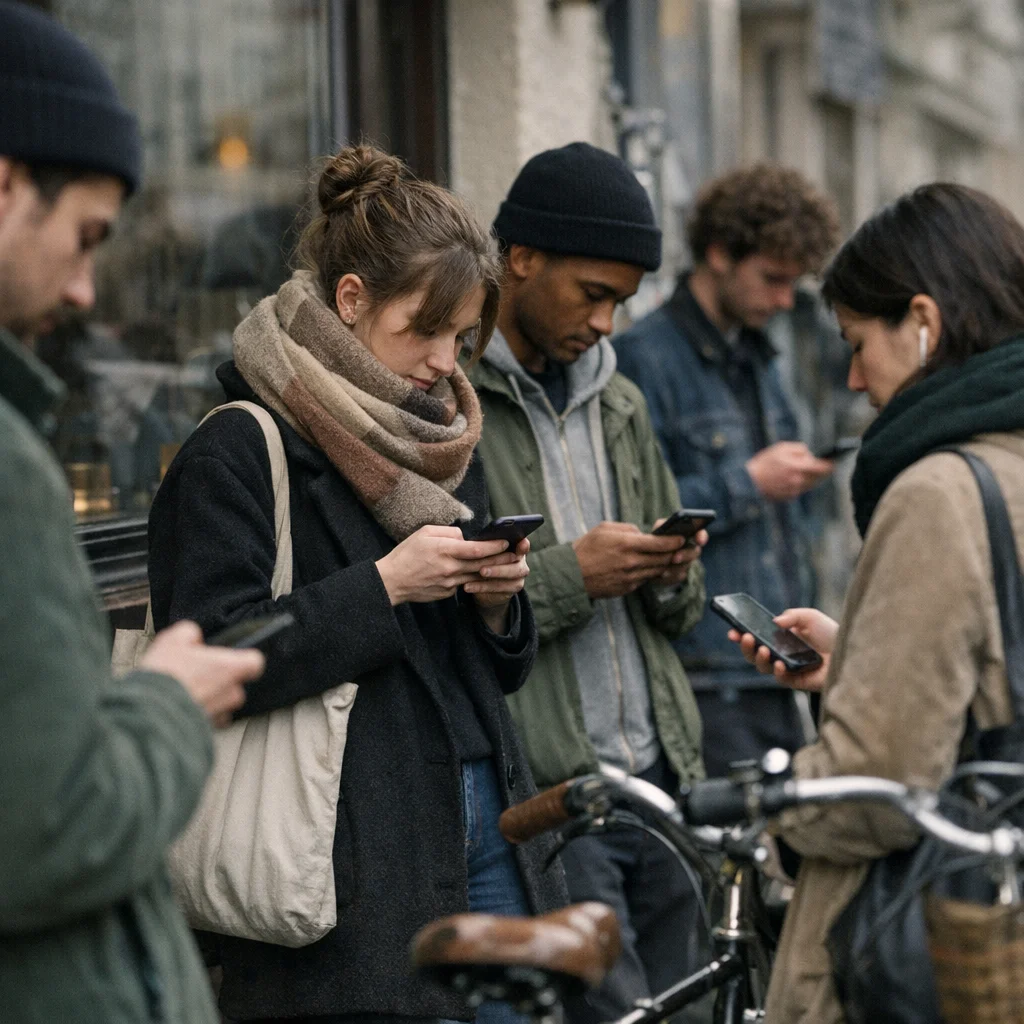“Social Skills Are the Secret to Happiness,” Announces Study; Berliners Respond by Perfecting the Art of Not Responding
