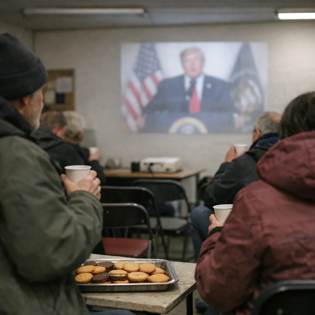 "Susan Collins Is Running Again" Somehow Becomes a Wedding District Council Meeting