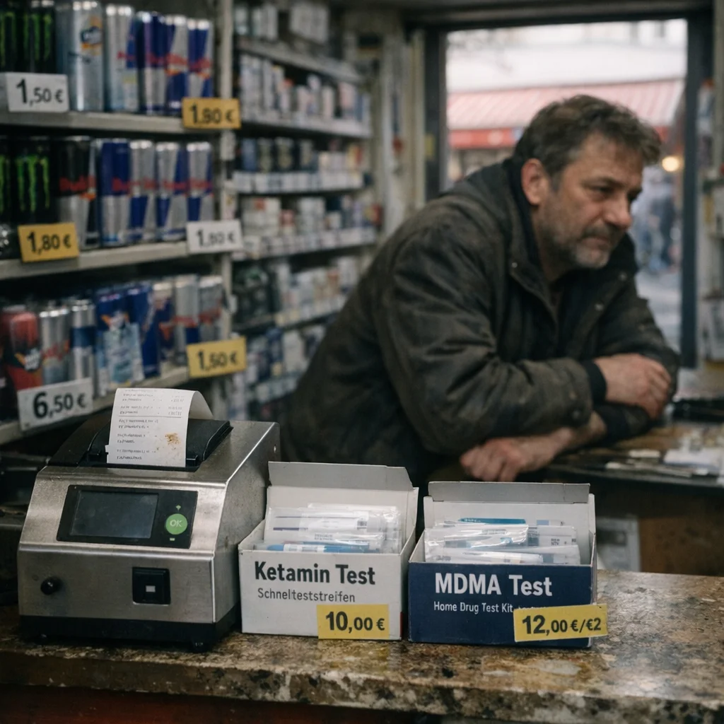 Ketamine Test Strips Now Sold Between Energy Drinks and Cigarettes at Müllerstraße Späti