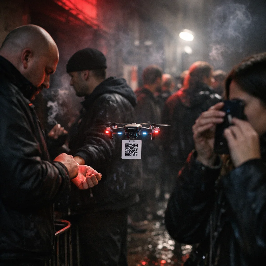 AI Cupids Take Over Berlin's Nightlife: Drones Deliver Pickup Lines at the Door