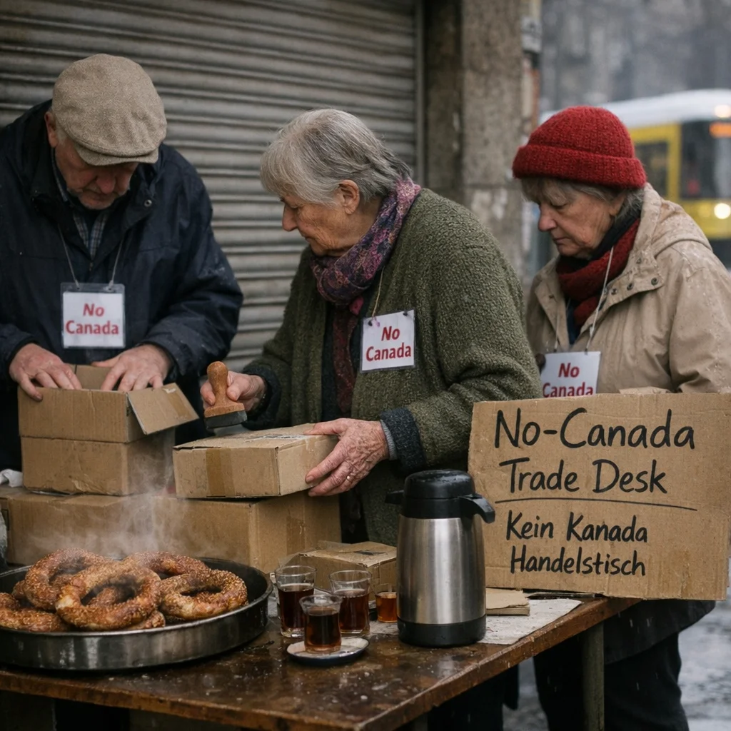 Wedding Opens a 'No‑Canada' Trade Desk After Trump Mulls a Canada‑Free Pact — Retirees Now Inspect Parcels for Excessive Politeness
