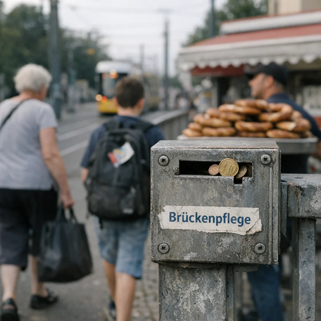 The Coin Slot That Bought a Shout‑Out: How a Wedding Footbridge Turned Our Commuters into a $1M MAGA Donor