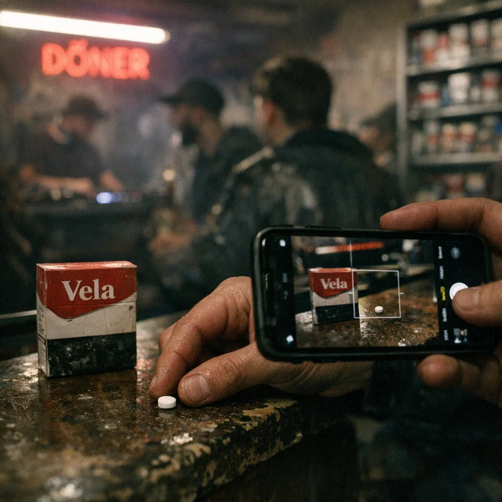 Calibrate With a Cigarette: The Pill‑Scanner That Turns Raves into a Tobacco Focus Group