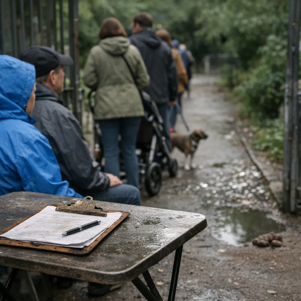 The Open-Access Park in Wedding Requires a Daily Mood Ledger to Enter