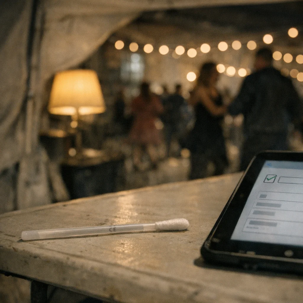 Take a Swab, Get a DM: How Wedding’s 'Safer Testing' Turns Pill Checks into Promo Funnels