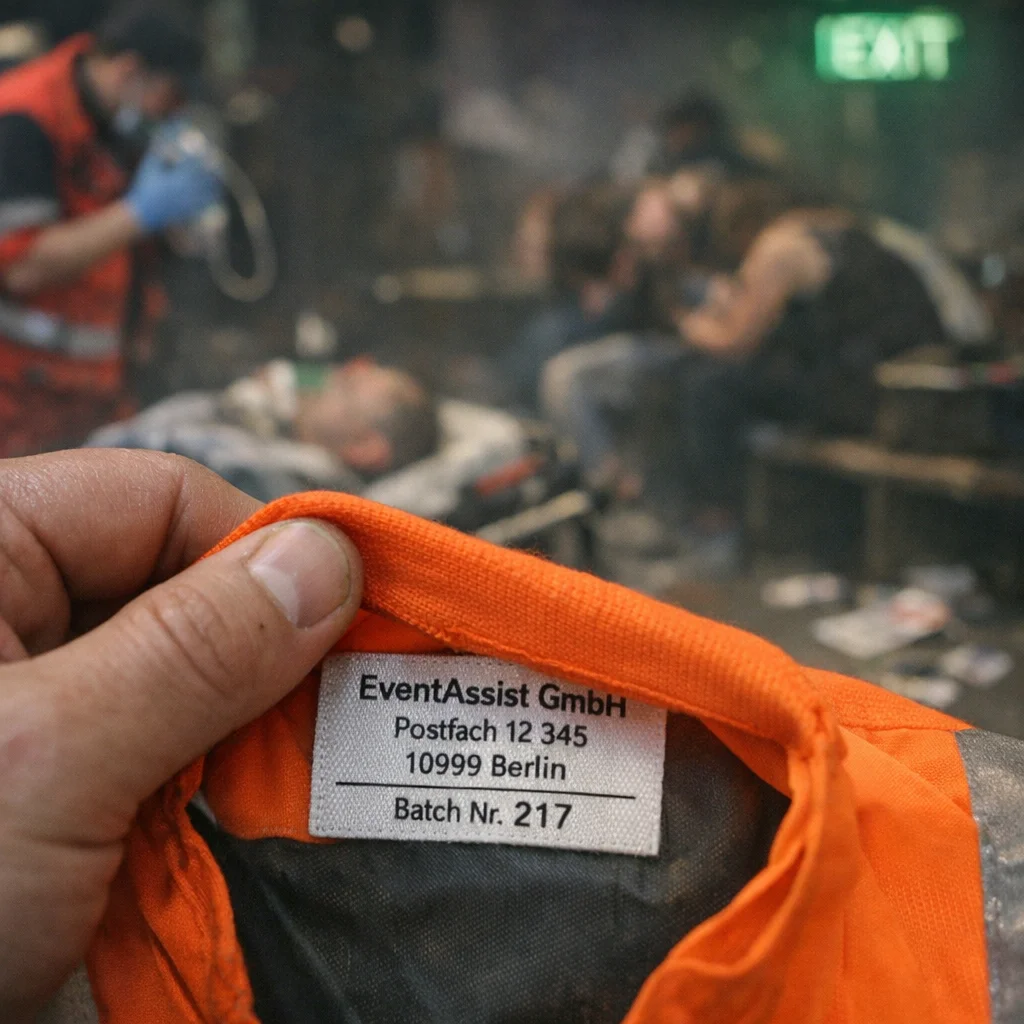 The Neck Tag That Outsourced Wedding’s 'Volunteer' Rave Medics