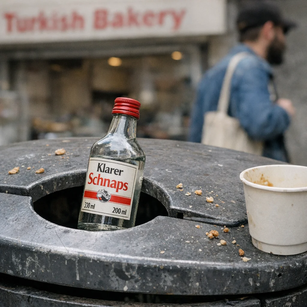 The Schnapps Slot: How a Half‑Moon Chip in Wedding’s Bin Lids Quietly Runs the District’s Drinking Culture