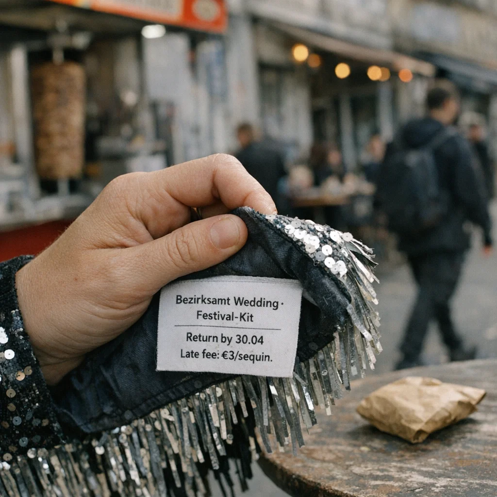 The Glitter Tag: How a Sewn‑In Kulturamt Label Turns Wedding’s 'Anti‑Festival' Style into a Rental Scheme