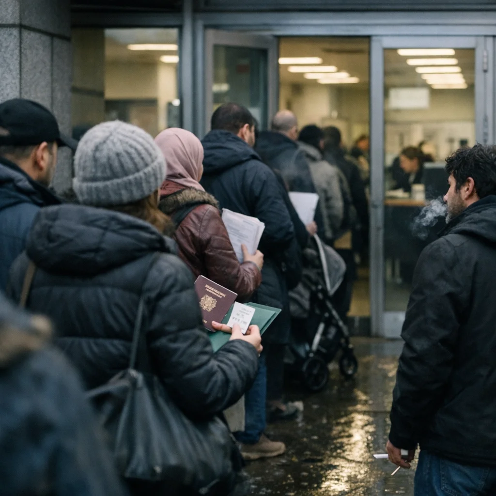 Wedding’s New Citizens’ Office Trick: Make Immigrants Do the Linework So Staff Can Feel Efficient