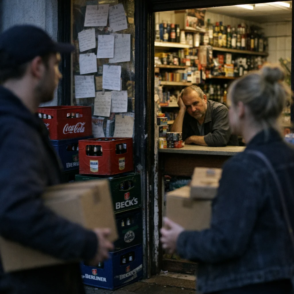 ‘Return to Sender’ on the Späti Fridge