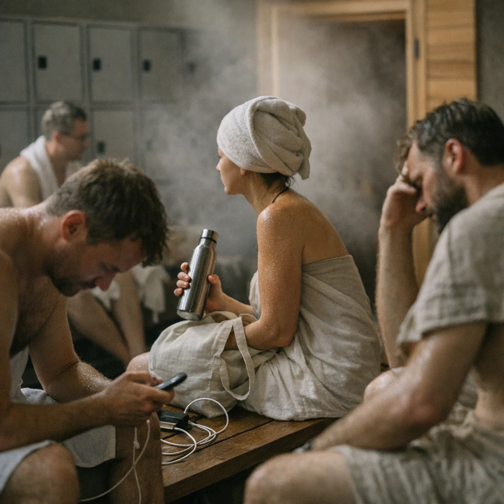 Naked Sauna, Full Slack Notifications
