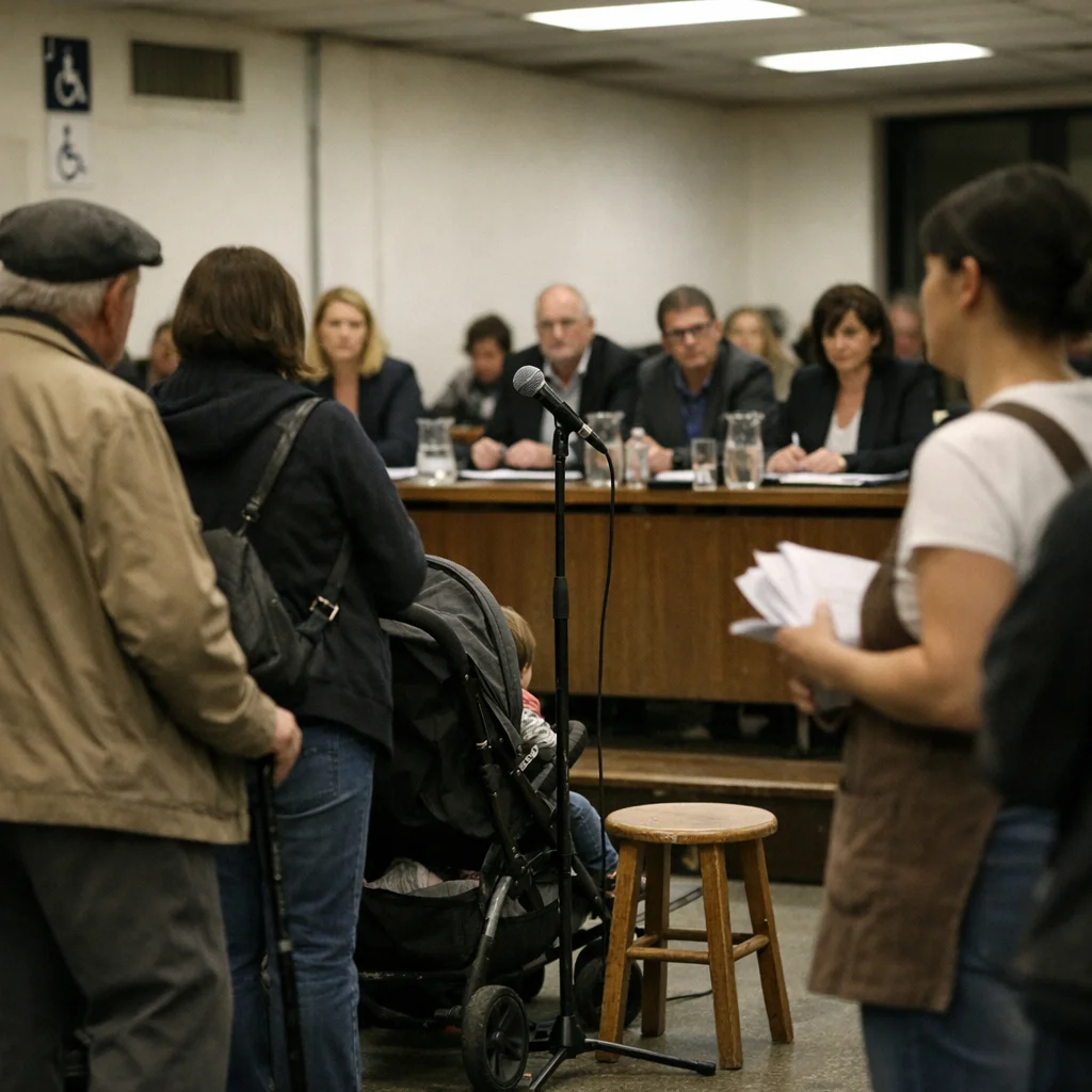 Council Meeting Sells Kneeling as Transparency