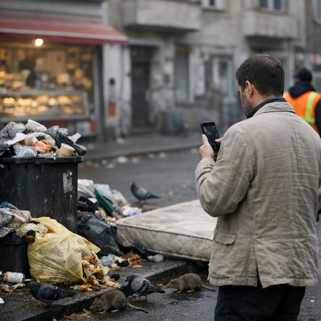 Councilmen Discover the Trash App