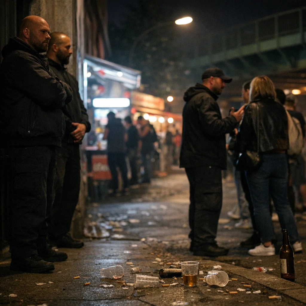 Doormen Sell Sobriety, Dealers Sell Mercy