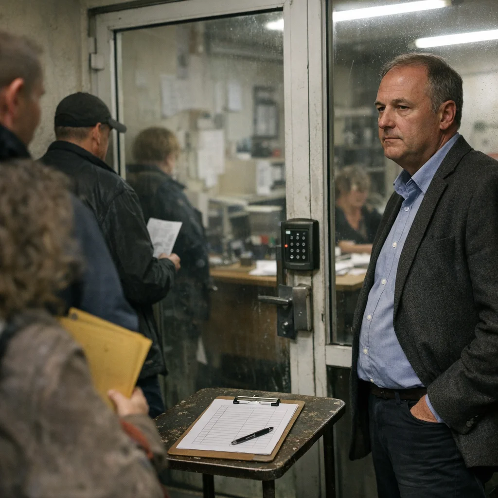 Hausverwaltung Launches ‘Transparency’ With New Locked Door