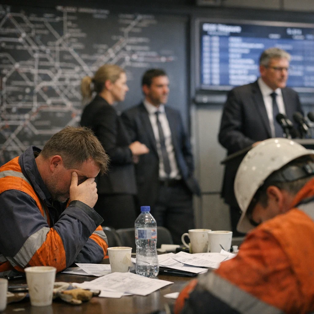 Rail Bosses Blame a Button Nobody Pressed