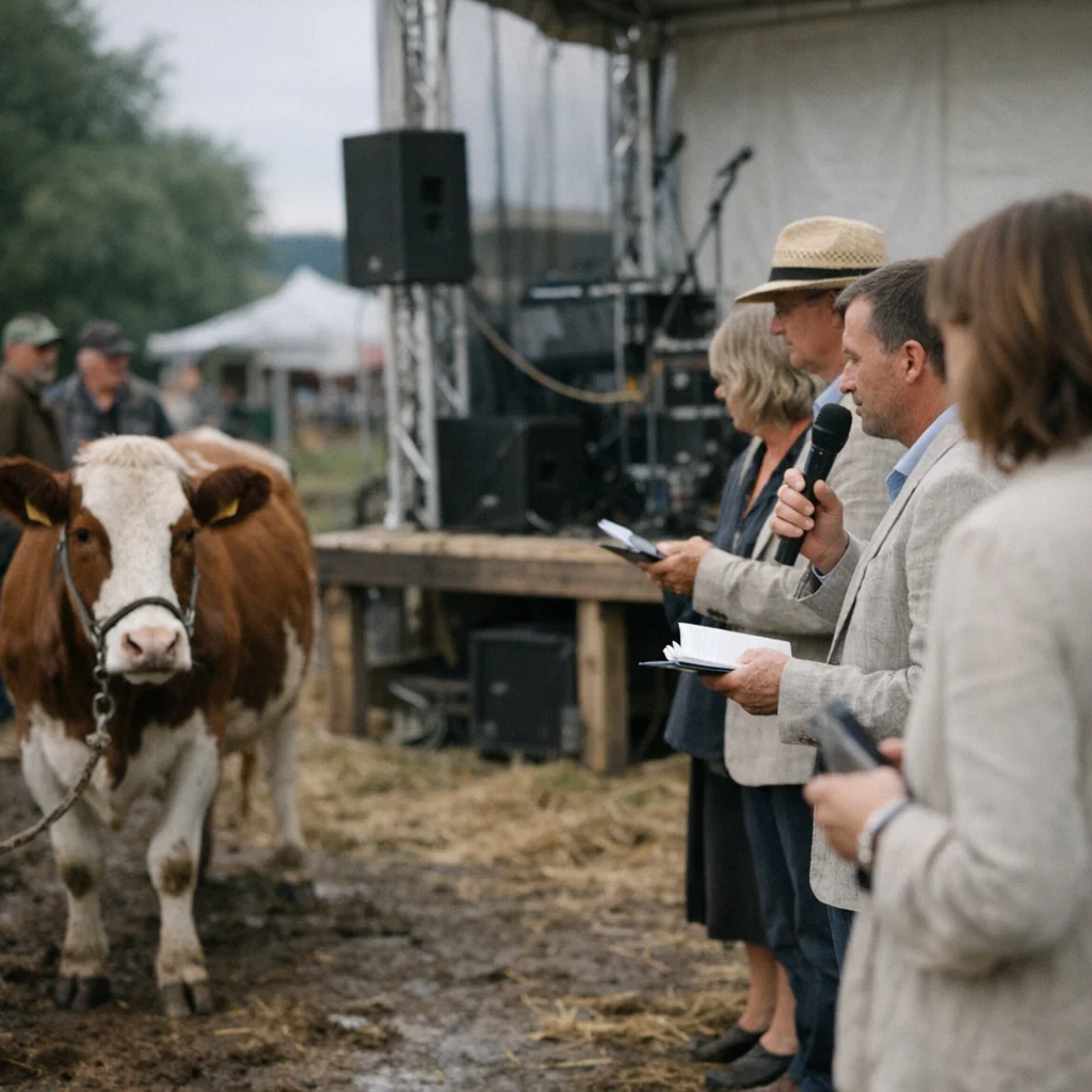 The Cow Answers, the Curators Sweat
