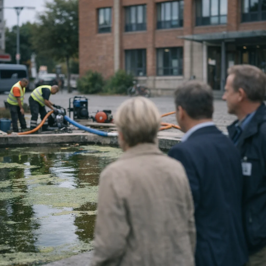 City Hall Blames Algae, Then Orders a Photo Op
