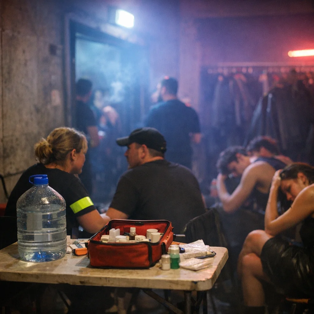 Club Medics, Dealer Saints, and the Mandatory Hydration Lie