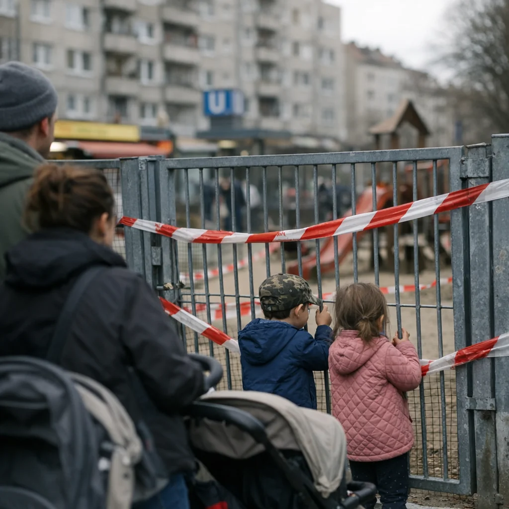 Council Seals the Playground, Parents Panic