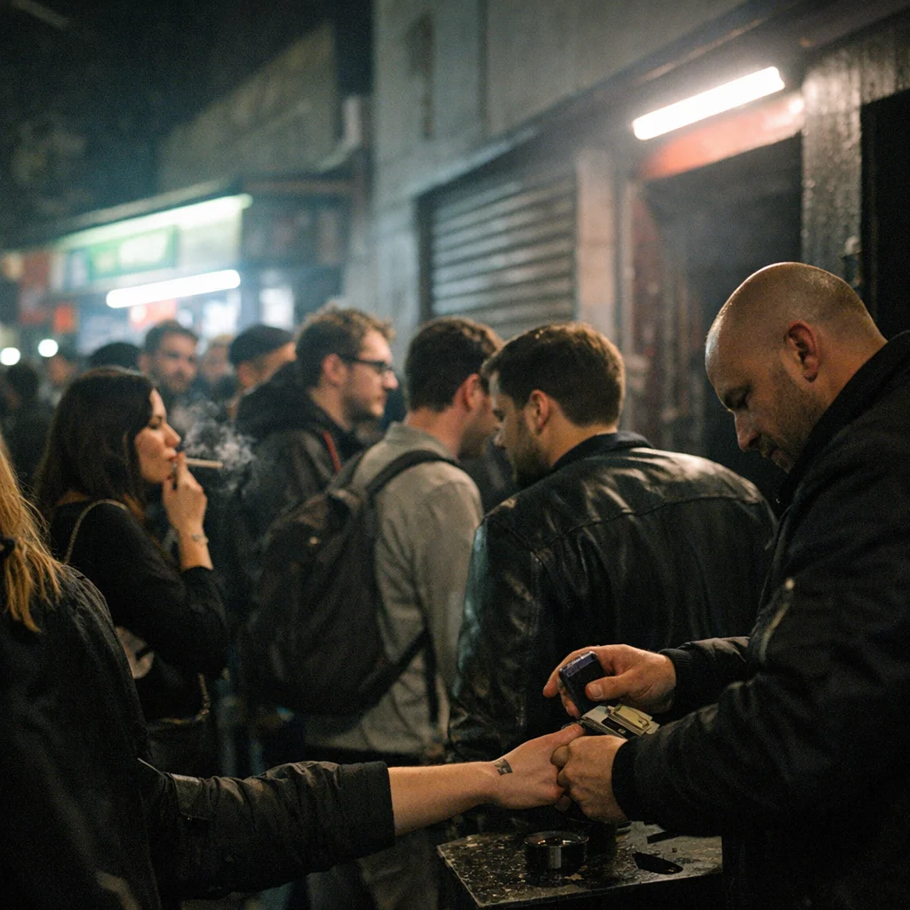 ‘Bring Cash, Not Principles’ at the Afterhours Door