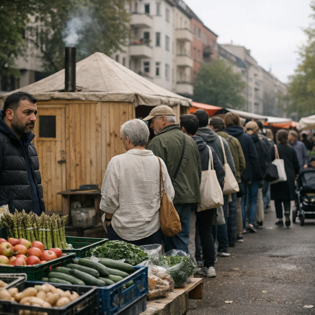 Farmers Market Bloodsport in a Pop-Up Sauna