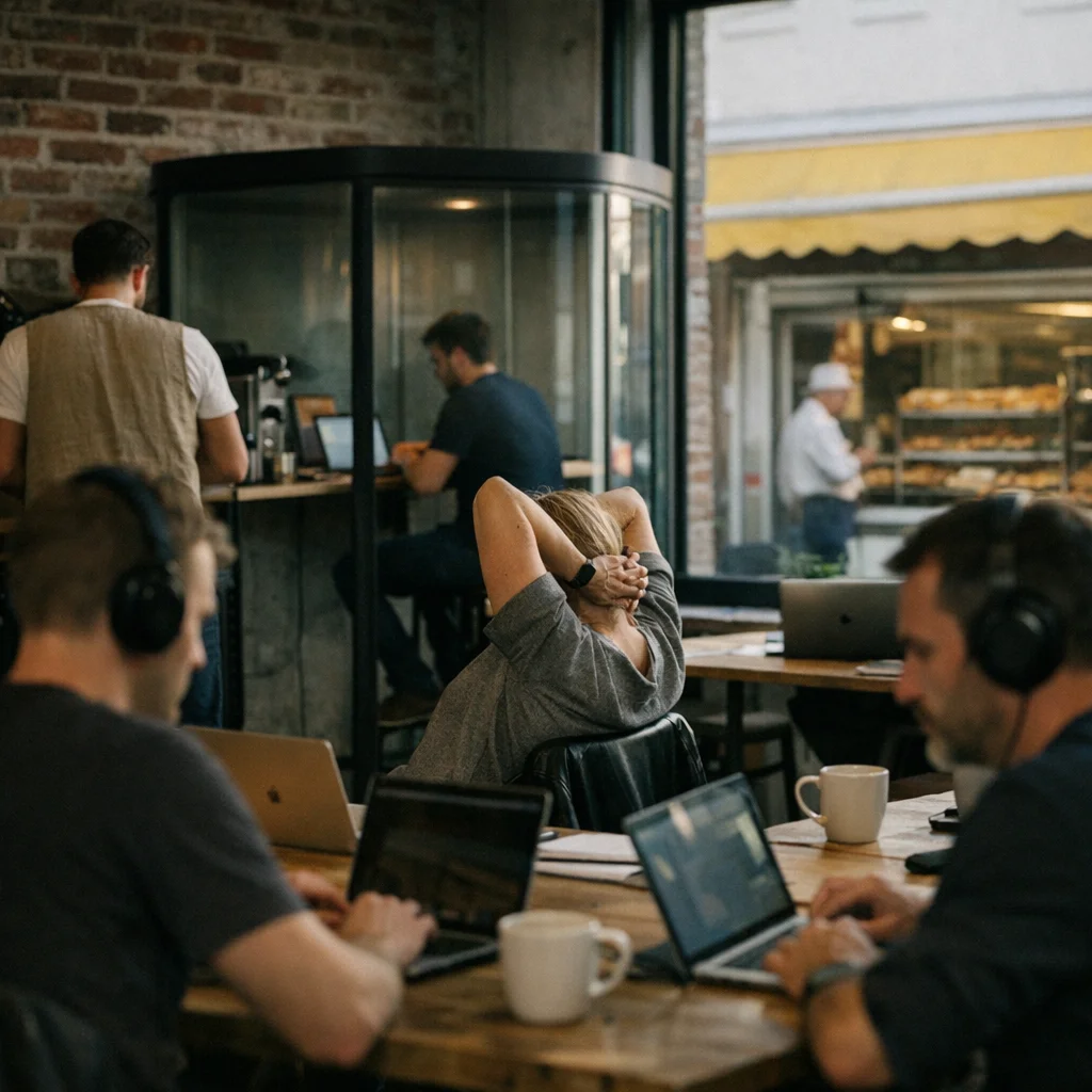 Mandatory Joy Check at the Coworking Desk