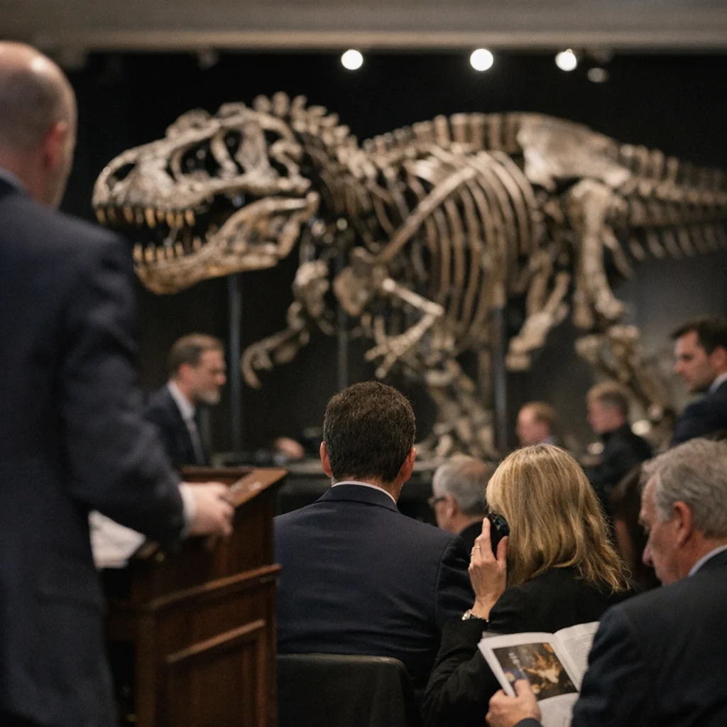 Gus on the Auction Block, Museums Start Whining