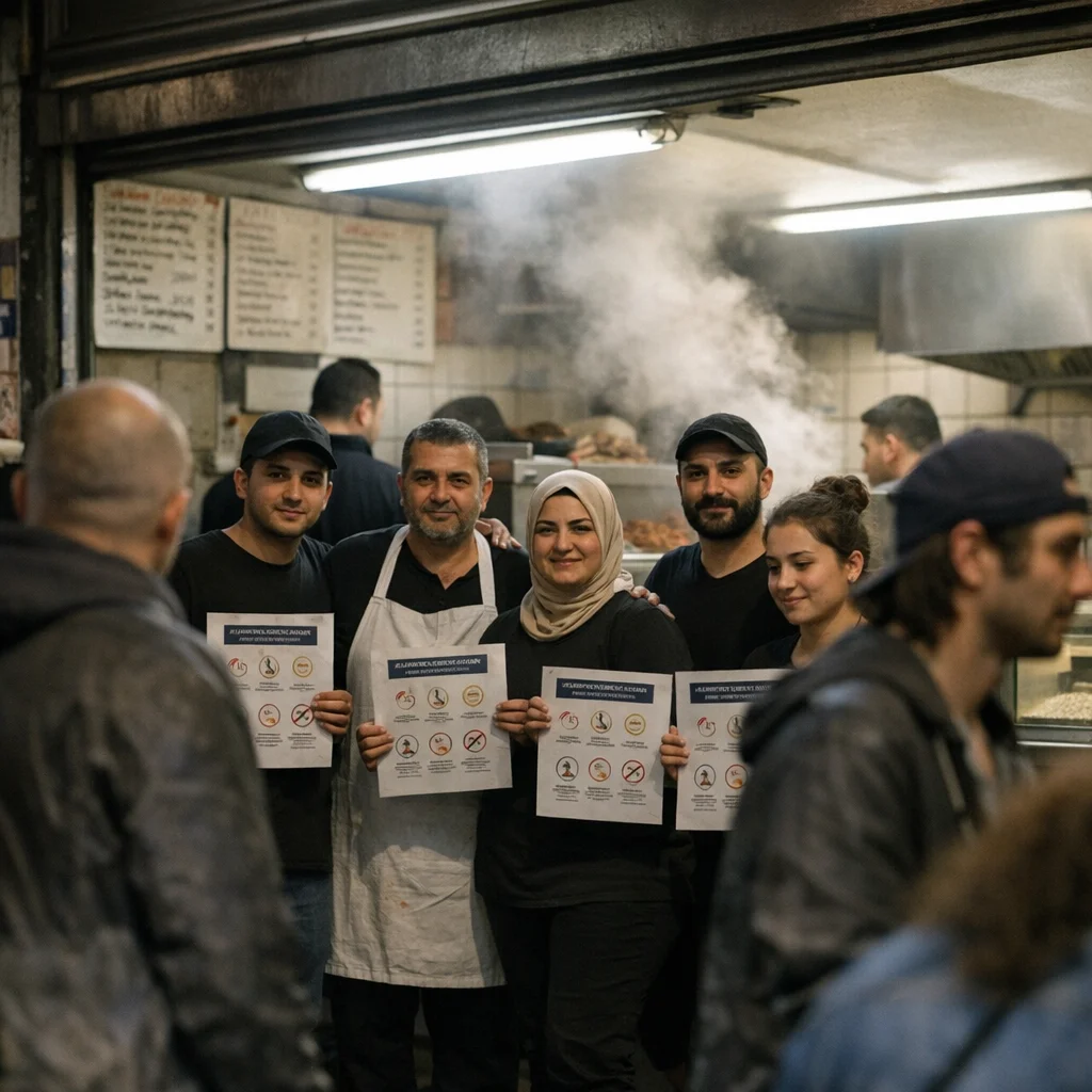 Night Shift at the Neukölln Takeaway Court