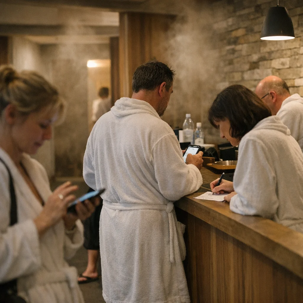 The Sauna Confessional Wants Your Shame on App