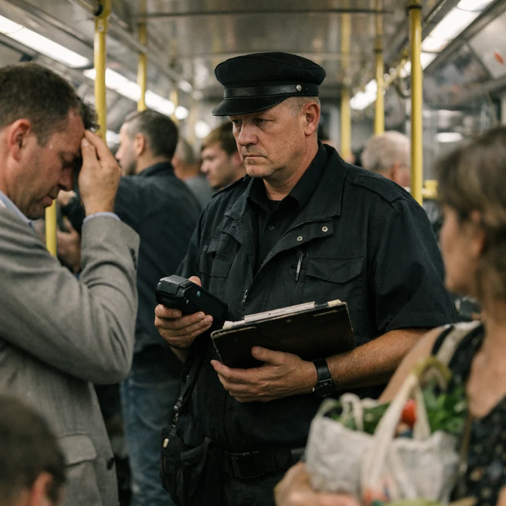 Murder on the U8: The Ticket Inspector Wants Your Soul