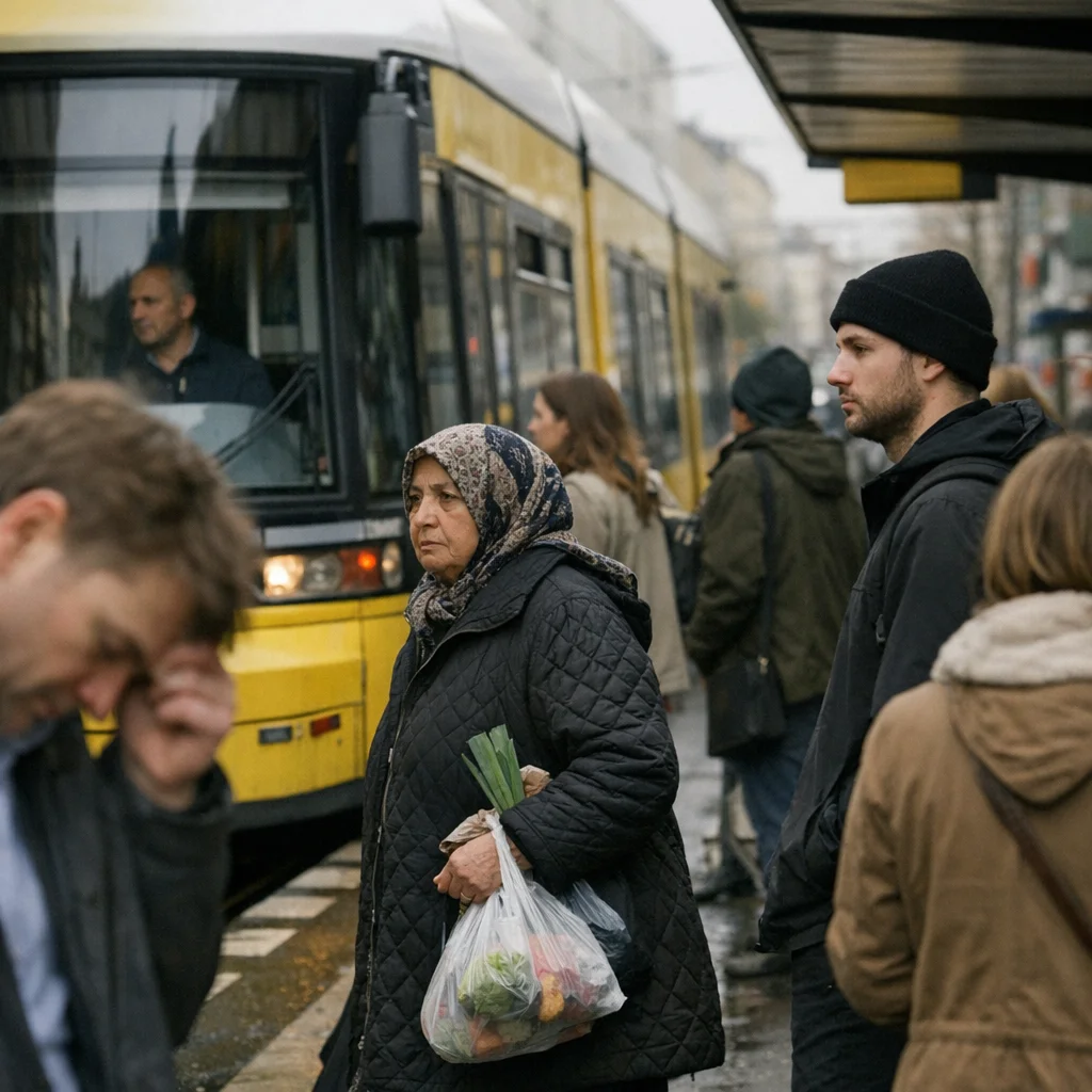 A Streetcar Demands Eye Contact Before Departure