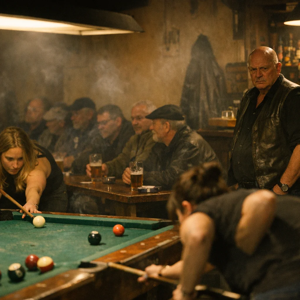 Front Row, Hands Off: Wedding’s Pool Hall Bans the Touchers